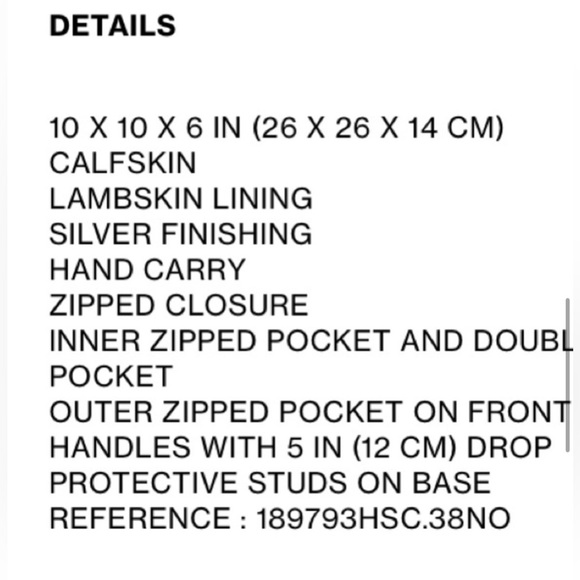 Celine micro luggage handbag - black drummed calfskin leather mini tote - Picture 14 of 16